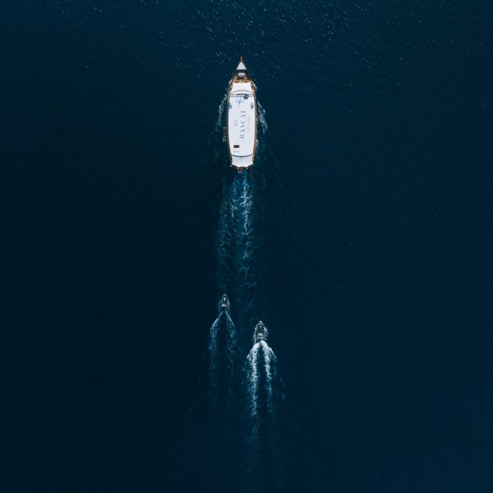 Overhead shot of Rascal vertical view